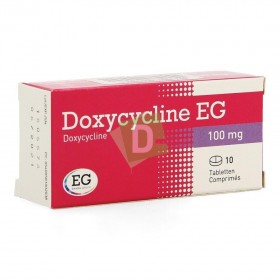 Doxycycline EG 100 mg x 10 Comprimés