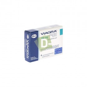 Viagra 100 mg x 4 Comprimés pelliculés
