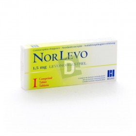 Norlevo (Levonorgestrel) 1.5 mg x 1 Comprimé