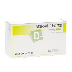Steovit Forte Citron 1000 mg / 800 Ui x 84 Comprimés à croquer