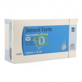 Steovit Forte Orange 1000 mg / 880 Ui x 30 Comprimés effervescents
