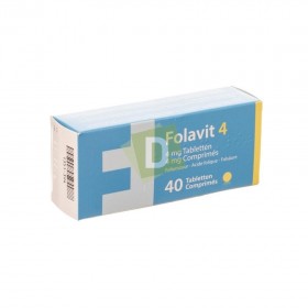Folavit 4 mg x 40 Tablets