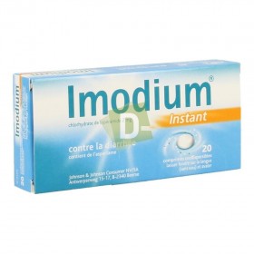 Imodium Instant x 20 Comprimés fondants : Contre la diarrhée