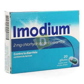 Imodium x 20 Caspules: Against diarrhea