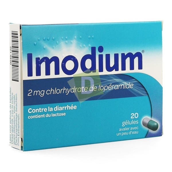 Imodium x 20 Caspules: Against diarrhea