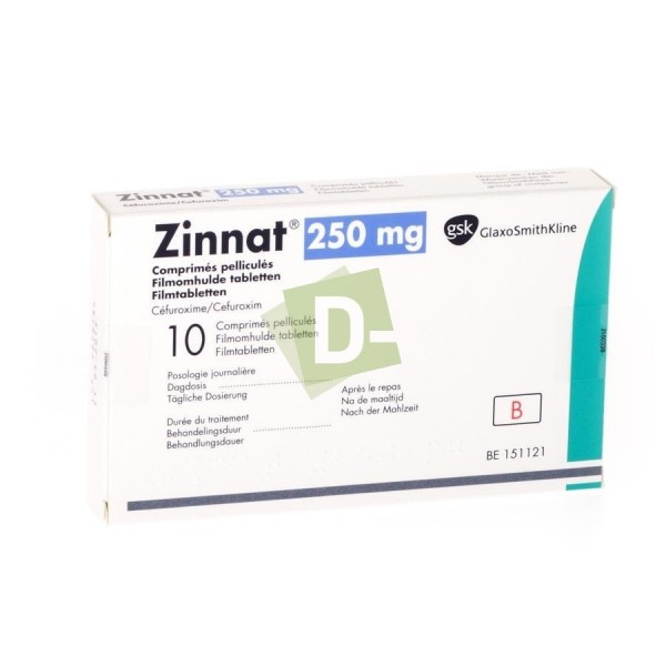copy of Zinnat 500 mg x 20 Comprimés pelliculés