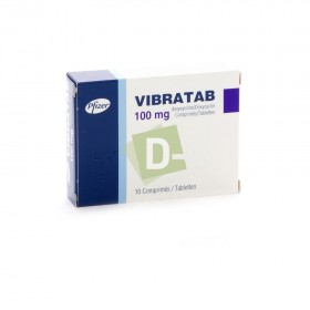 Vibratab 100 mg x 10 Tablets