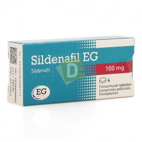 Sildénafil EG 100 mg x 4 Comprimés